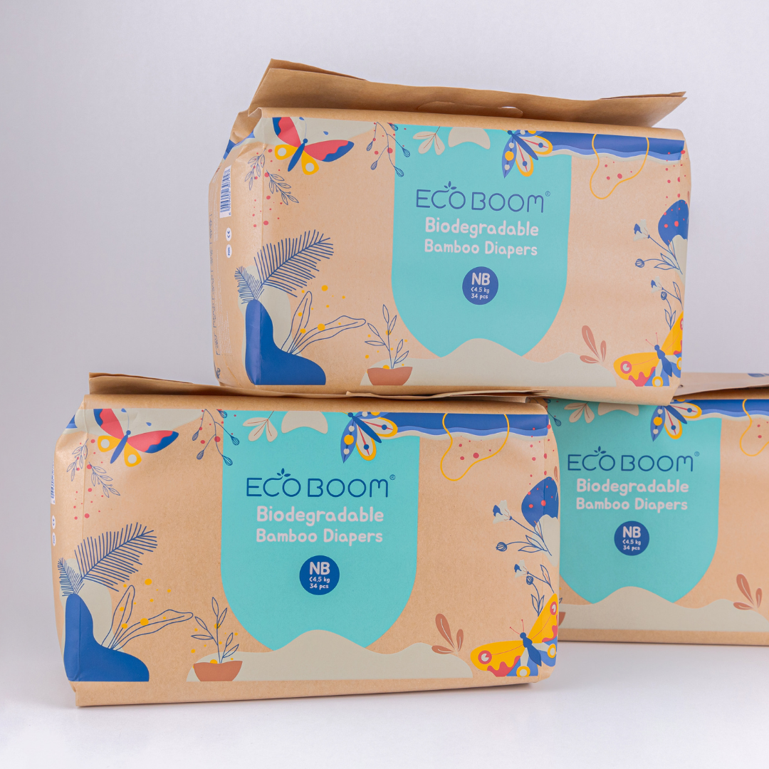 BebeBums Pañales de Bambú Eco Boom Joy