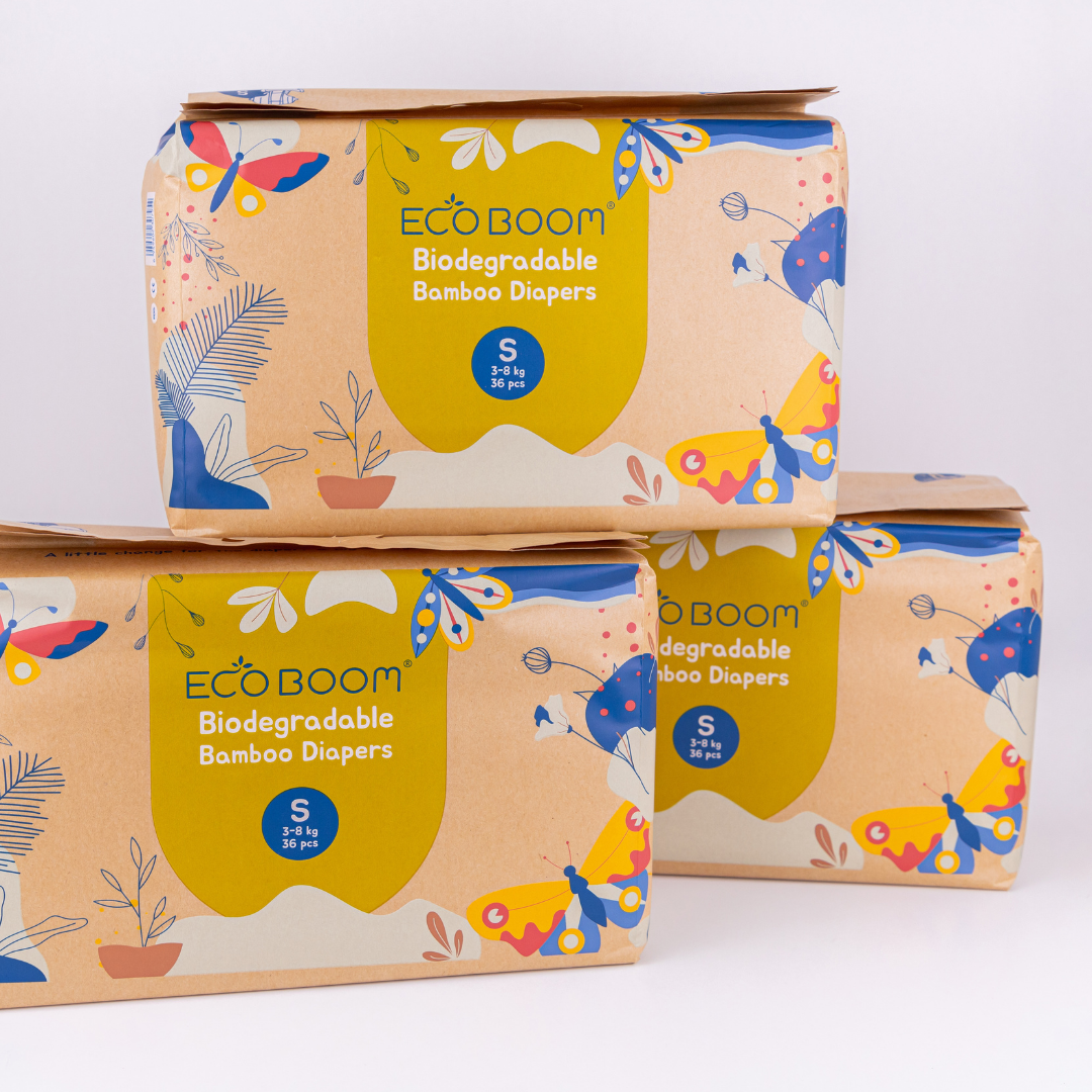 BebeBums Pañales de Bambú Eco Boom Joy