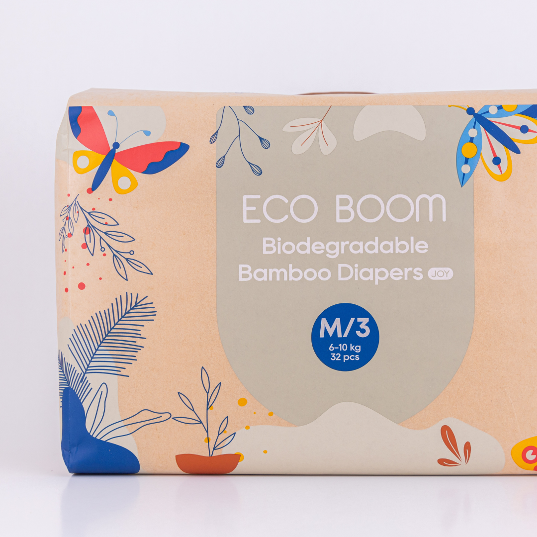 BebeBums Pañales de Bambú Eco Boom Joy