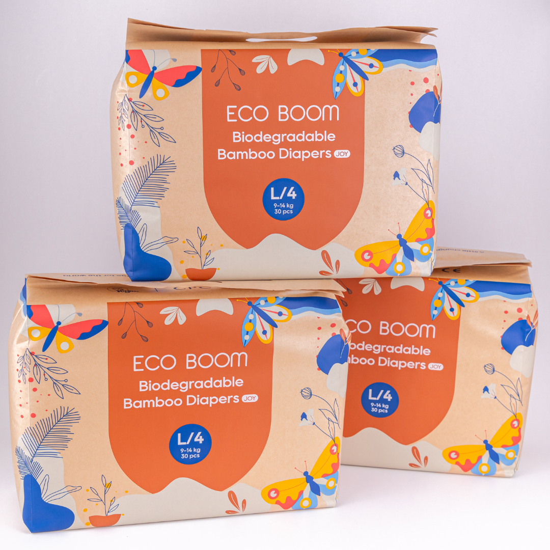 BebeBums Pañales de Bambú Eco Boom Joy