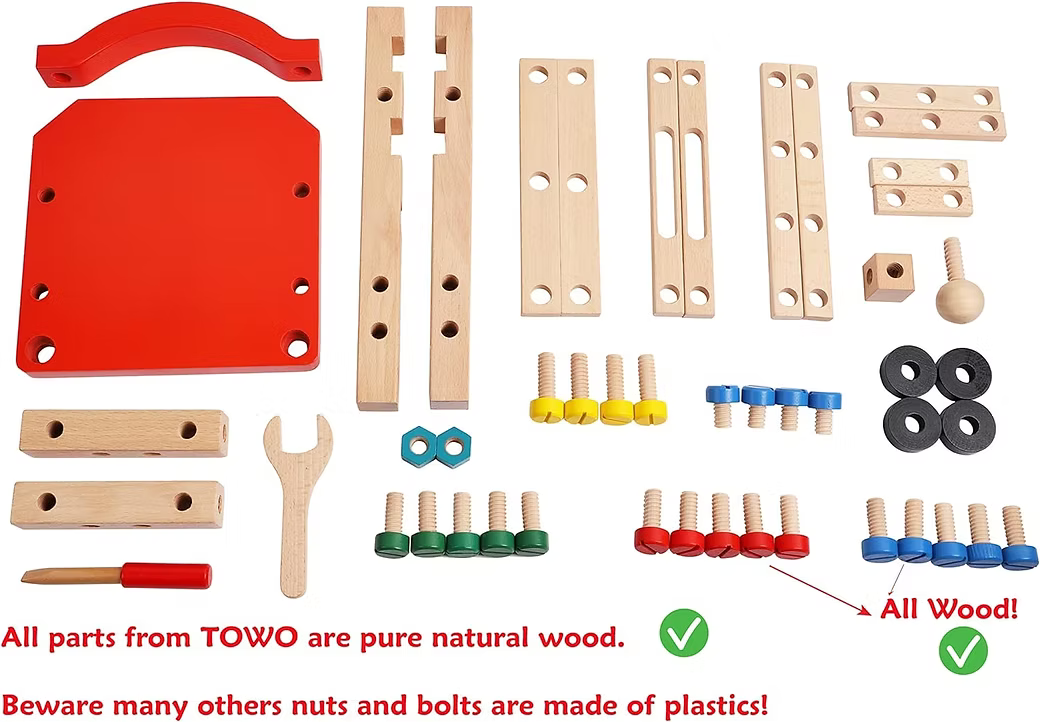 Arma tu silla - Juego de construcción en madera (3+)