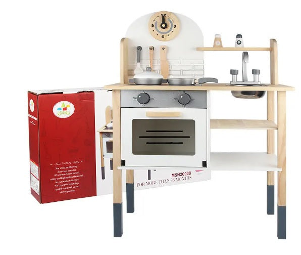 Cocinita de madera sólida (3+)