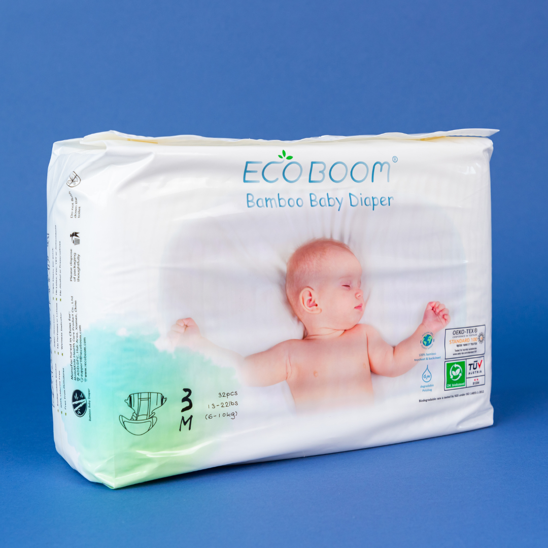 Pañales Premium Eco Boom – Pack pequeño Bebebums
