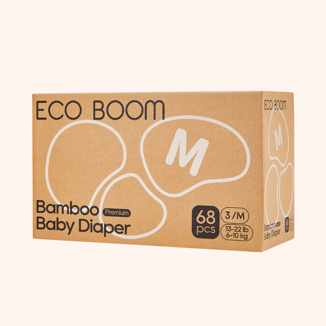 Pañales de Bambú Eco Boom Premium - Caja