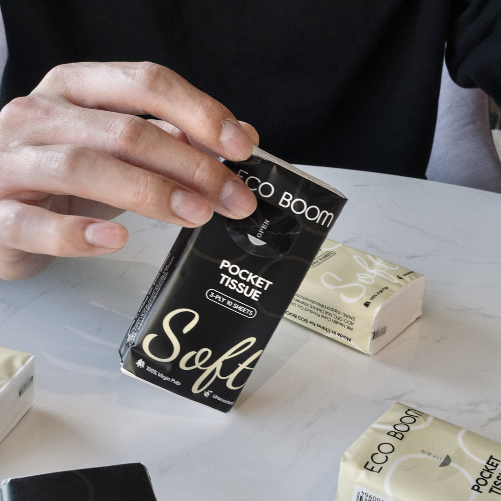 Pañuelos desechables Eco Boom
