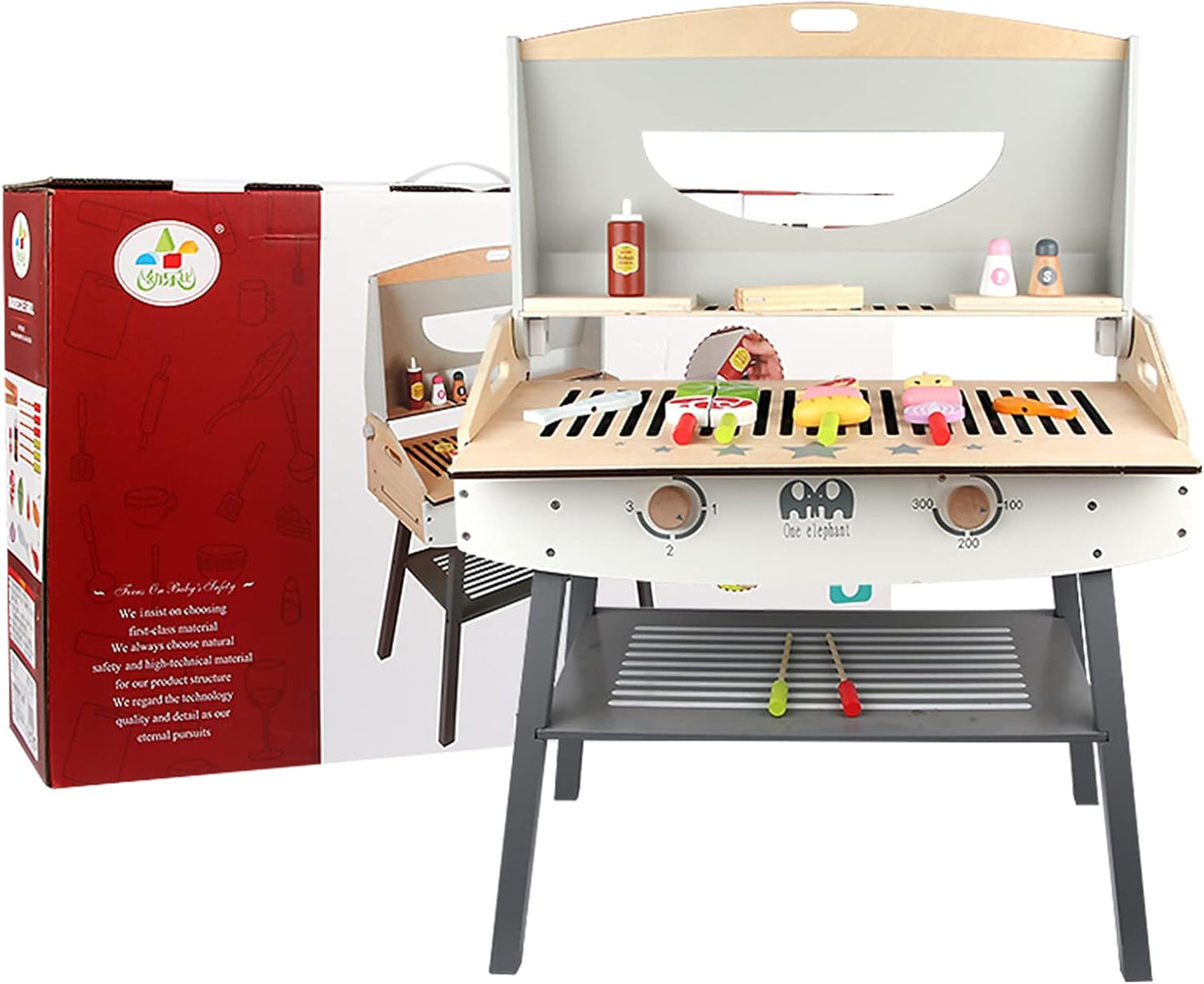 Barbacoa con sus parrillas (3+)