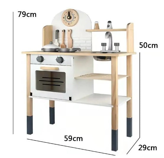 Cocinita de madera sólida (3+)