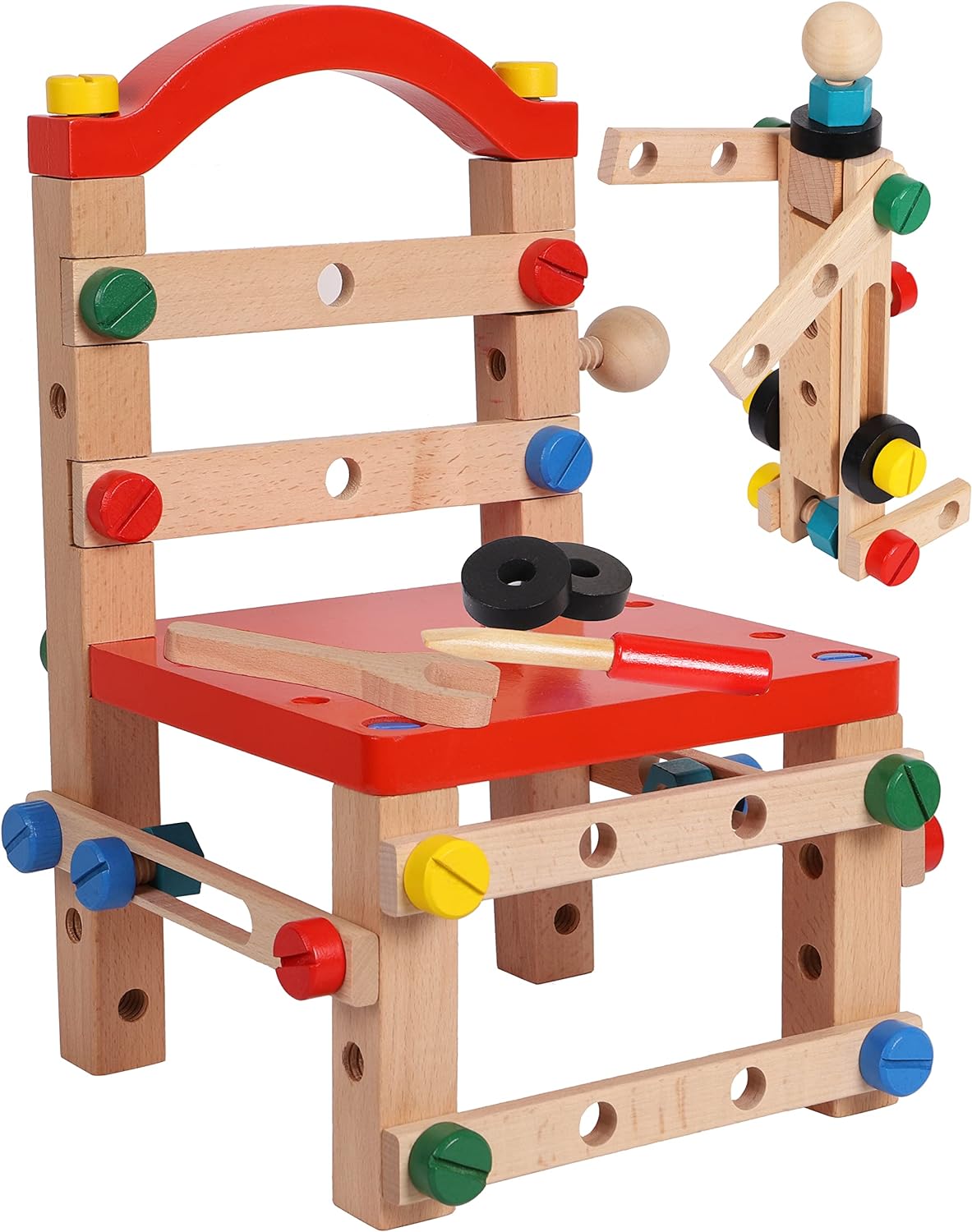 Arma tu silla - Juego de construcción en madera (3+)