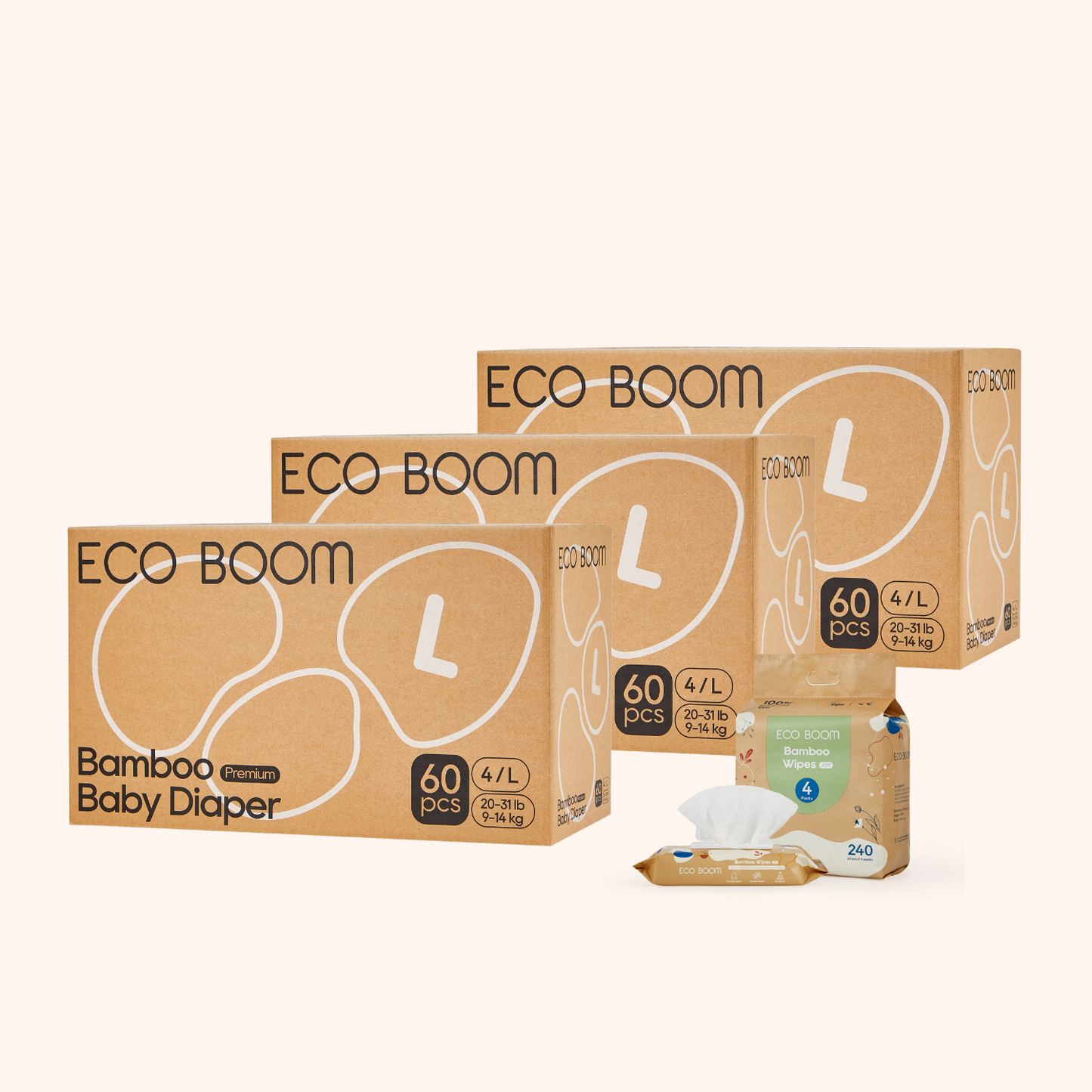 Kit Eco Boom Premium Caja - M, L