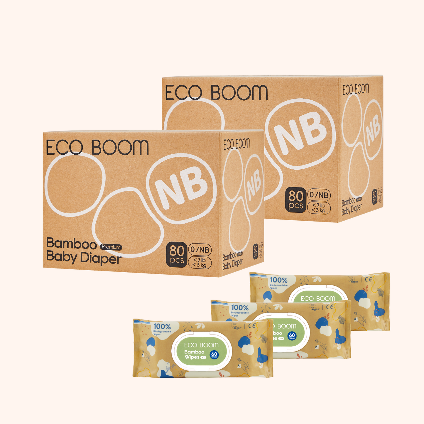 Kit Recien Nacido - Eco Boom Premium Caja