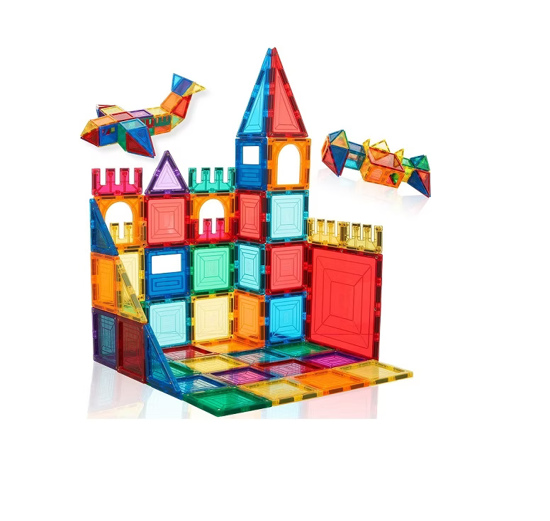 MagnaFun. Set de 78 piezas magnéticas (3+)