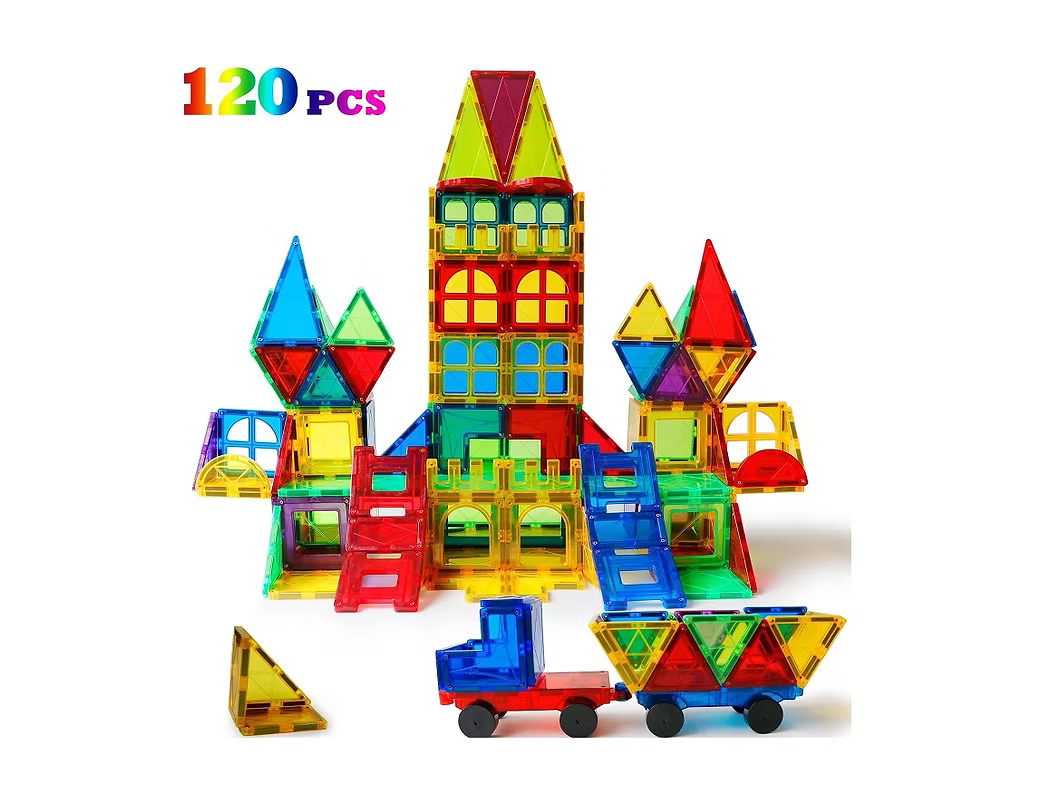 Magna tiles. Set de 120 piezas (3+)