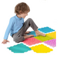 Mosaicos sensoriales de foam flexible texturizado (12m+)
