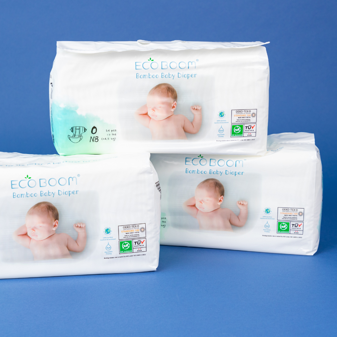 Pañales Premium Eco Boom – Pack pequeño Bebebums
