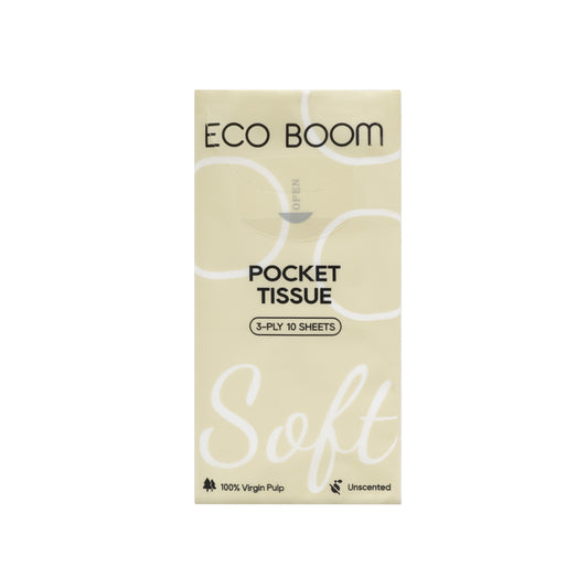 Pañuelos desechables de bambú Eco Boom Bebebums – Pack 10