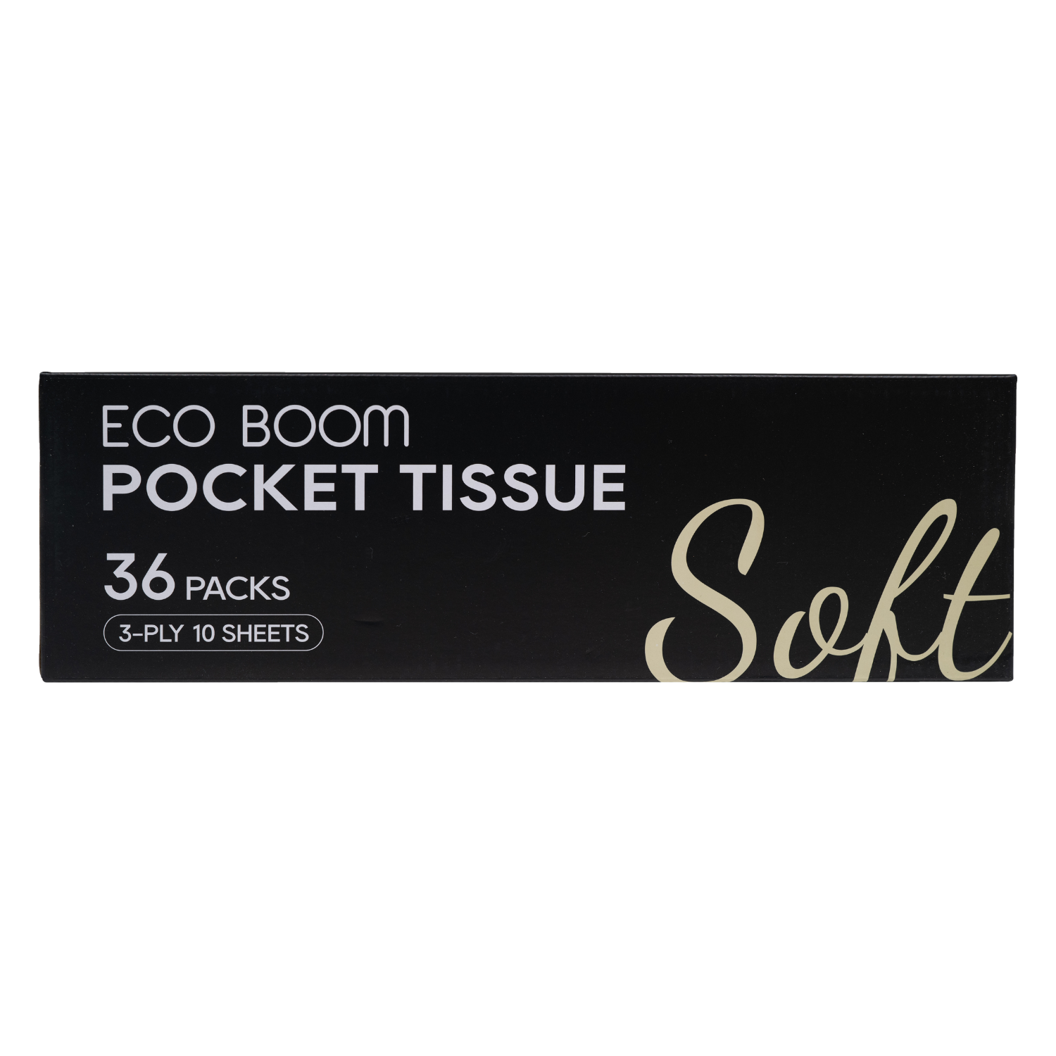 Caja de 36 packs de pañuelos biodegradables Eco Boom Bebebums