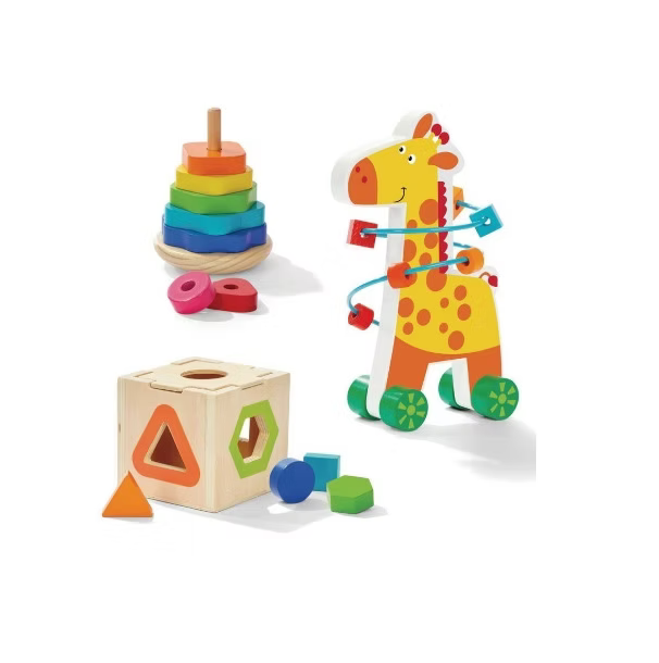 Torre, Cubo y Jirafa (0-12m)