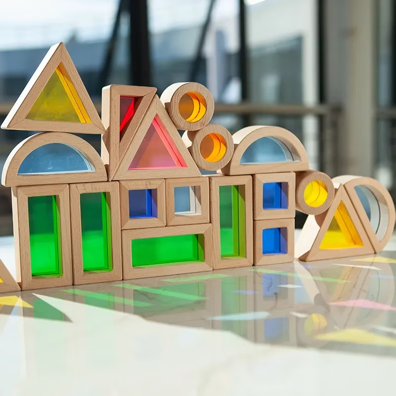 Set de bloques de madera (2+)