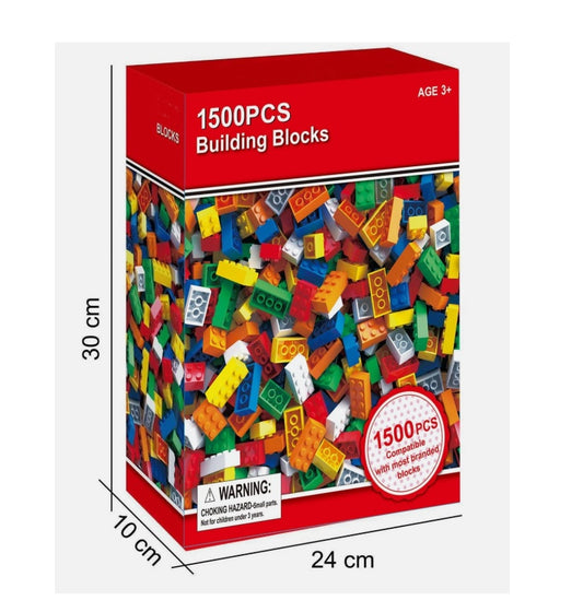 Set de 1500 bloques de construcción (3+)