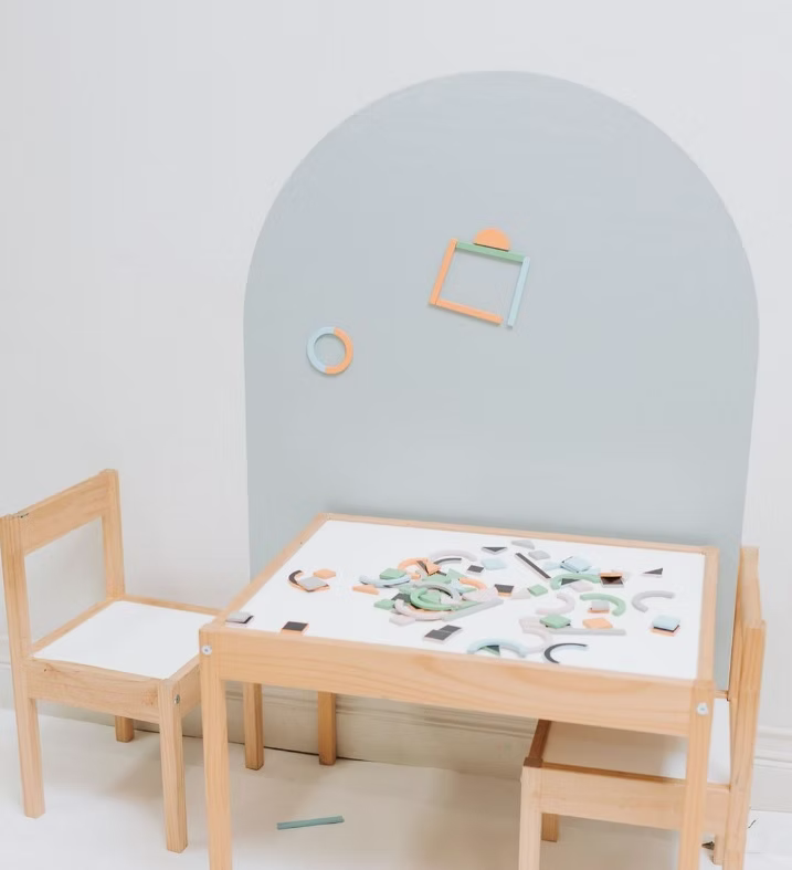 Tablero magnético adhesivo para pared (2+)