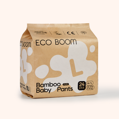 Pañales Eco Boom Pants – Estilo pull-up Bebebums